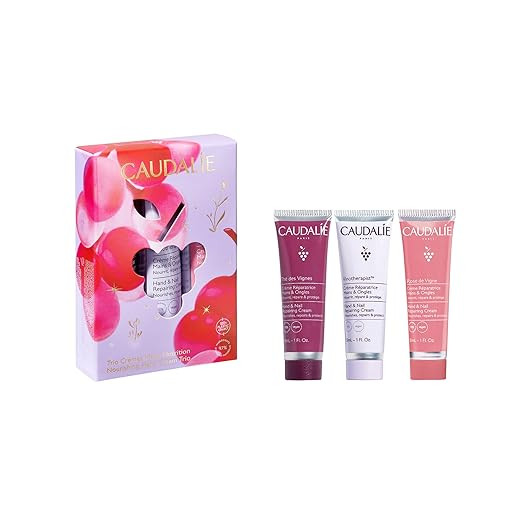 Caudalie Hand Cream Trio Holiday Gift Set: Hydrating & Nourishing Hand and Nail Repairing Cream T... | Amazon (US)