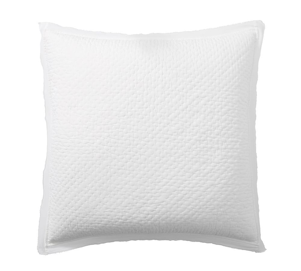 Melange Handcrafted Cotton Quilted Sham | Pottery Barn (US)