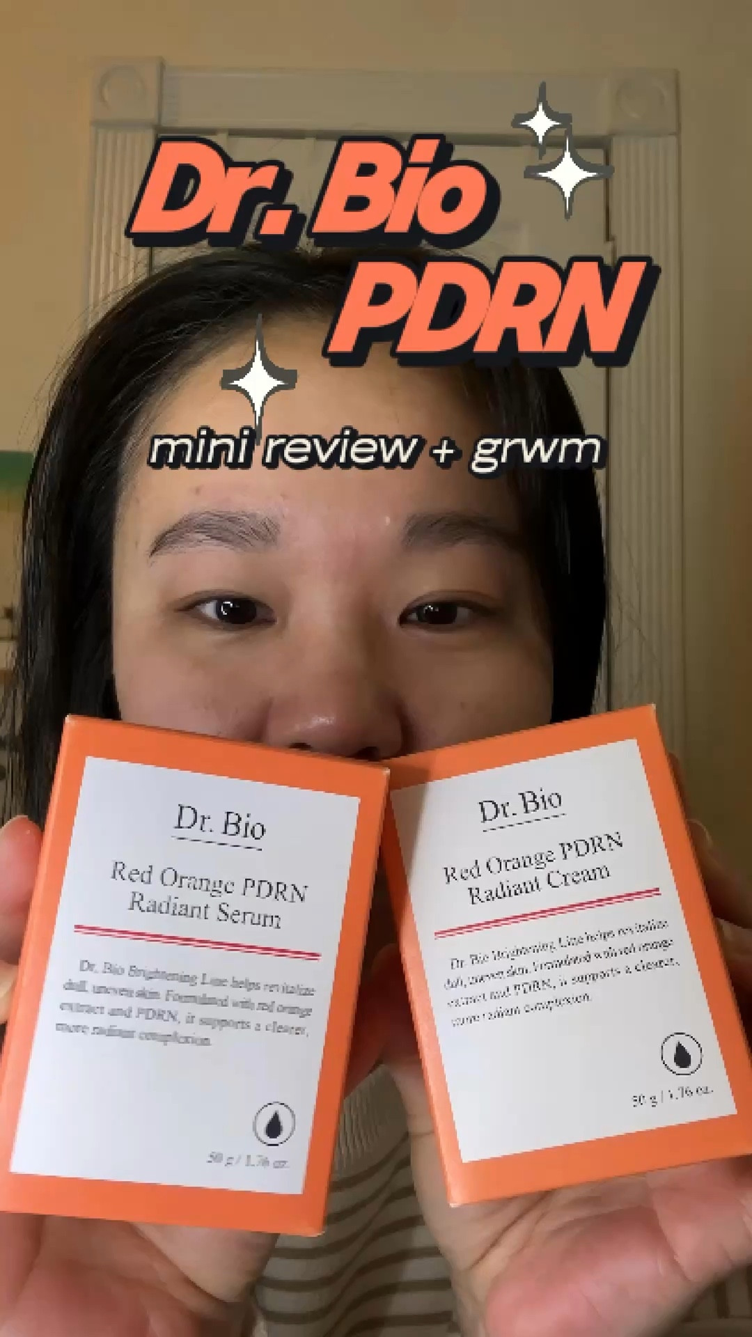 Let’s try the @drbio.global Red Orange PDRN Radiant Serum and Cream. My skin felt nice and smooth throughout the day. It wears well under makeup. I prefer this for a nighttime product right now (spring time). These products are EVE VEGAN accredited. 🍊
So happy to continue trying these out on the vlog - let’s hope for some help with my uneven skin tone 🙏

#DrBio #glowyskin #pdrn #radiantskin #kbeautyglow #kbeauty #glowyskin #glassskin

#LTKBeauty #LTKOver40 #LTKgrwm