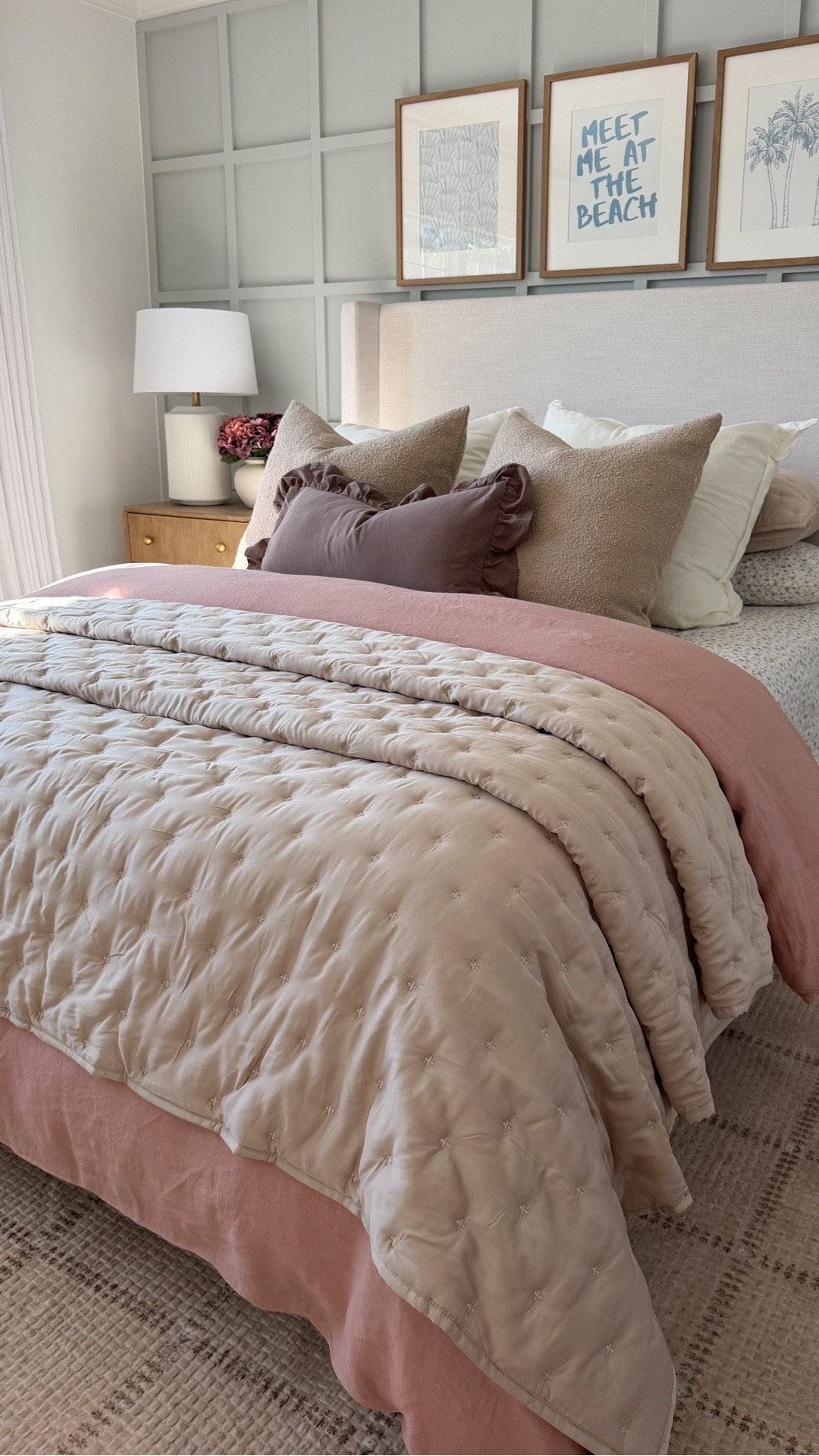 There’s something about changing just a few layers that can make a room feel completely new. 🤎

I wanted Stella’s room to feel a little warmer and cozier for fall, but still keep that soft coastal look that feels so her. Nothing too heavy, nothing too dark, just softer textures, warmer tones, and that layered look I always love.

The @Quince Toffee Florete Organic Percale Sheets, Dusty Mauve European Linen Duvet Cover, Goose Down Duvet Insert + Sand Bamboo Dream Quilt ended up being the perfect combination.

It feels calm, cozy, and ready for the season. 💕🤎

#quincepartner #fallbedroom #bedroomrefresh #cozybedroom #bedroominspo #fallhome #ltkhome

#LTKSaleAlert #LTKHome #LTKSeasonal