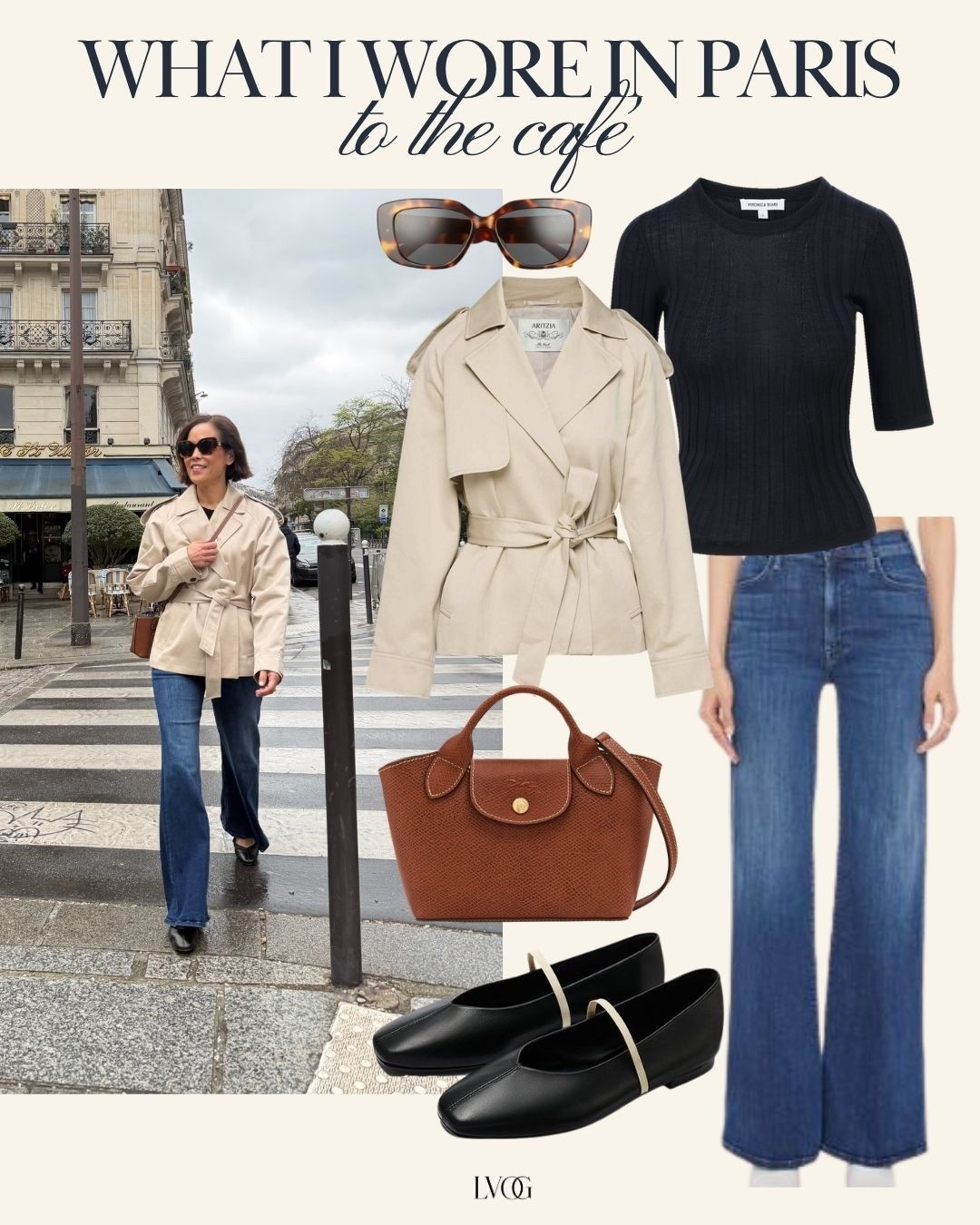 My cafe outfit in Paris during my April trip!

#LTKootd #LTKTravel