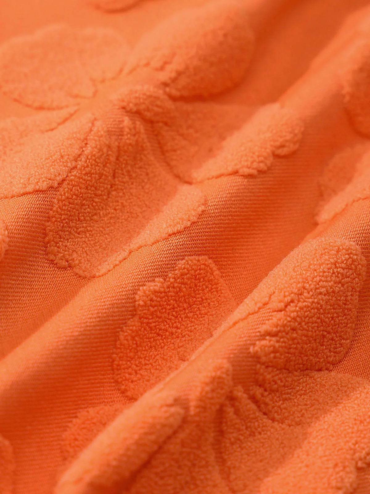 Floral Jacquard Full Coverage Bikini Bottom & Reviews - Orange - Sustainable Bikinis | BERLOOK | BERLOOK