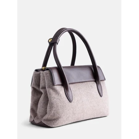 Free Assembly Women's Satchel, Tan Gray | Walmart (US)