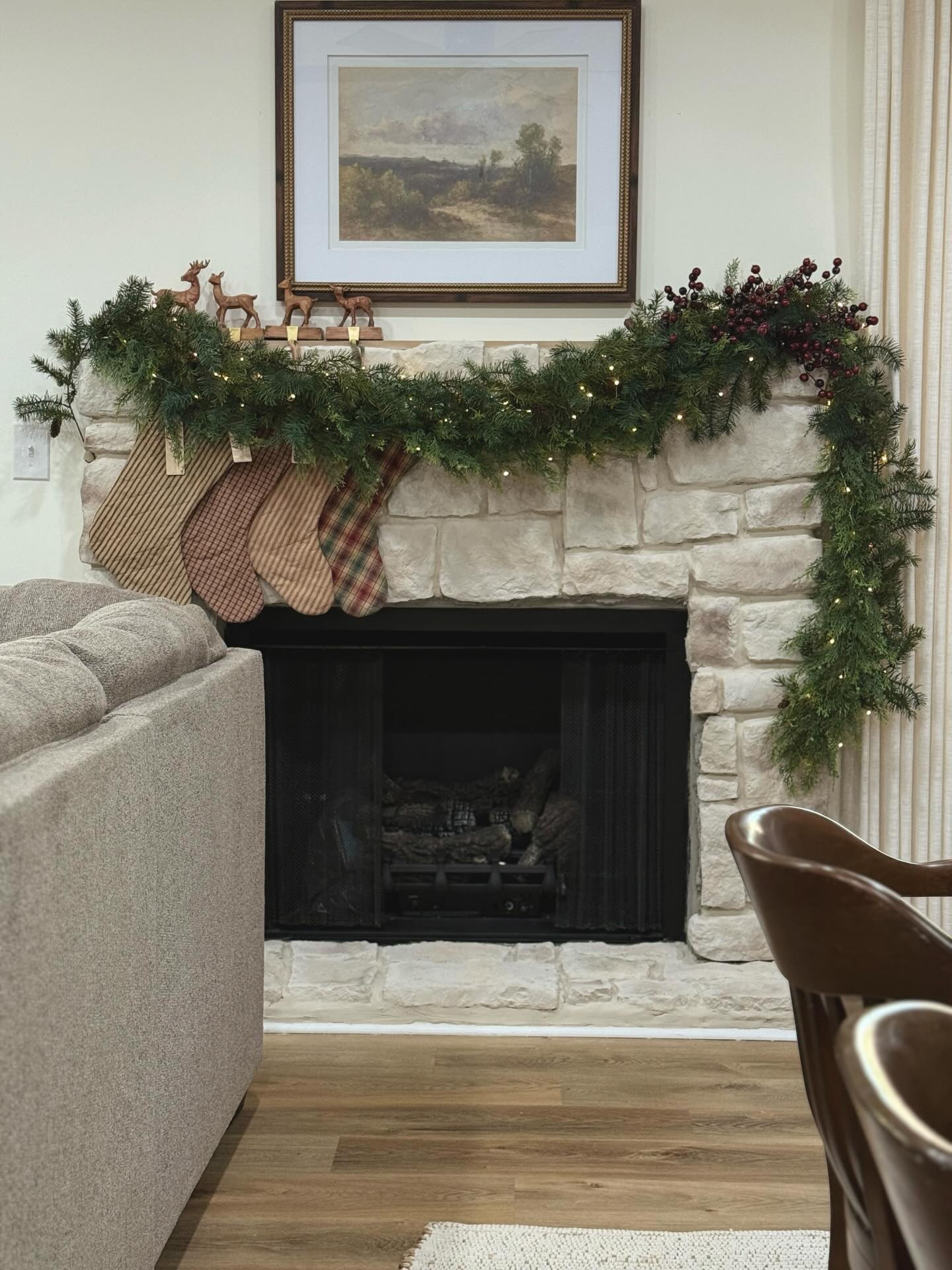 Soaking up the Christmas decor in my home before I TAKE IT DOWN IN 2.5 WEEKS!!

Yes, I’m excited for this moment because I’m a spring girlie and have so many exciting projects after the holidays! 😍🎄 I cannot wait to further turn this builder-grade home into a dream home 🫶🏼

Happy Wednesday, friends! 

#christmasmood #christmasaesthetic
#christmastime #christmas #christmascountdown #christmasspirit #christmasinspo #christmasdecor #christmasseason #holidayvibes #christmasideas
#christmasmantel