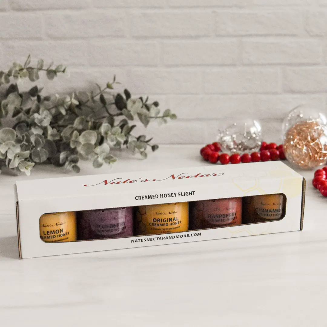 Creamed Honey Flight, Unqiue Gift, Hostess Gift, Stocking Stuffer, Gift for Anyone, Honey Lover, ... | Etsy (US)