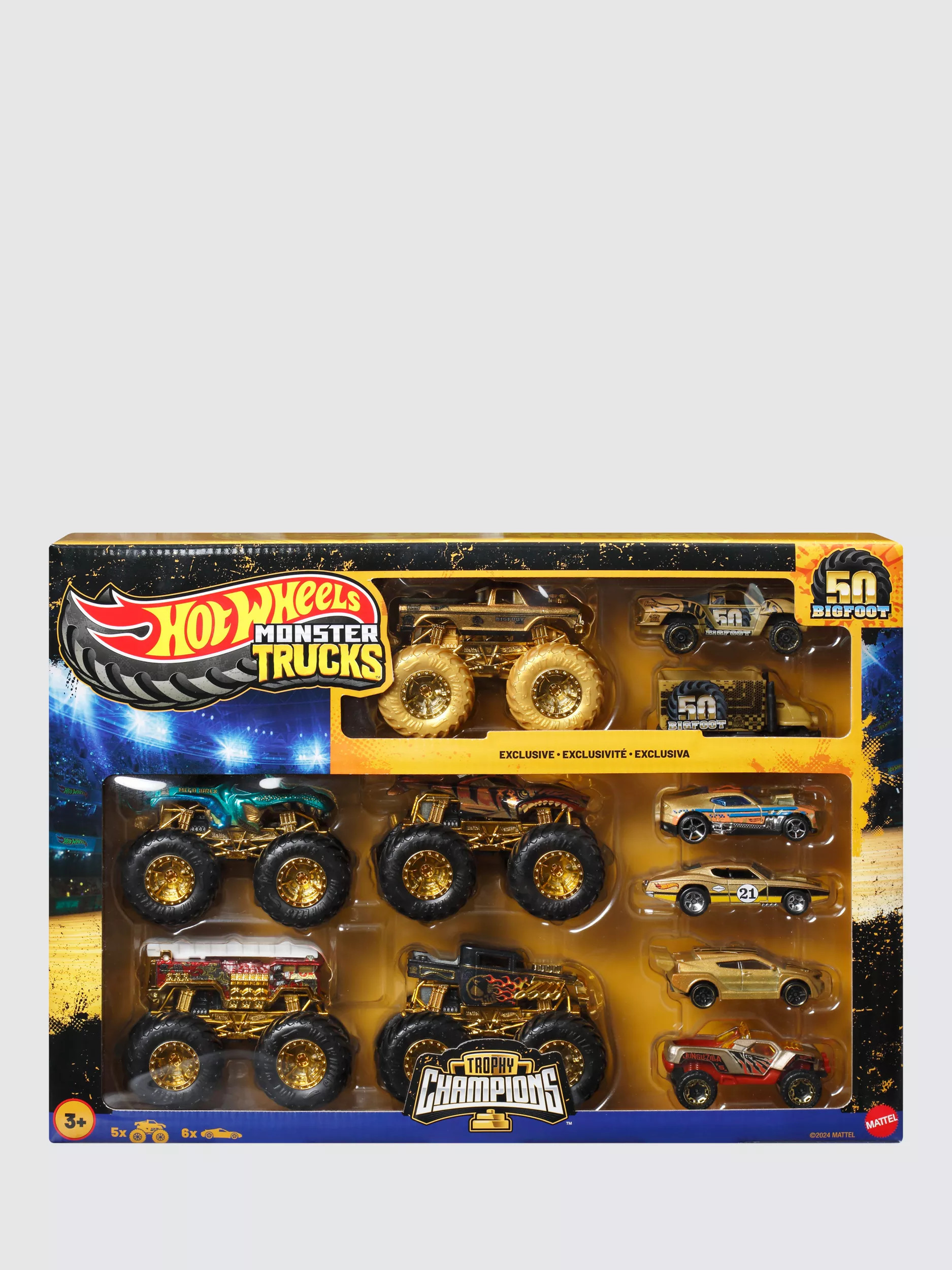 Hot Wheels Monster Trucks Trophy Champions Collection | John Lewis (UK)