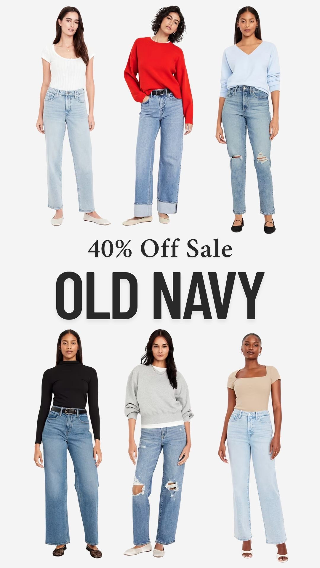 40% off these jeans at Old Navy! 

#LTKSaleAlert #LTKStyleTip