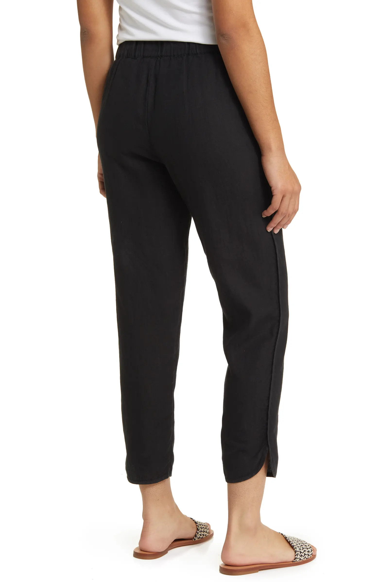 Tulip Hem Linen Pants | Nordstrom