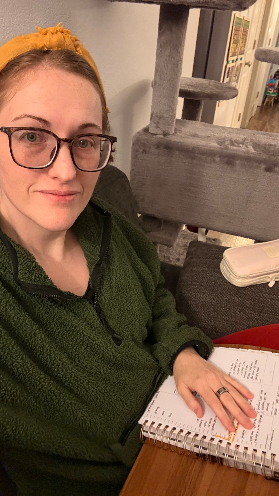 Planner prep looks a little different tonight.
I felt okay after my procedure earlier… but this evening has been a little rough.

Still, I know if I don’t set up tomorrow, I’ll wake up feeling scattered.
So this is me doing one small thing to take care of future me. 

#LTKselfcare #LTKmomlife #LTKdayinmylife