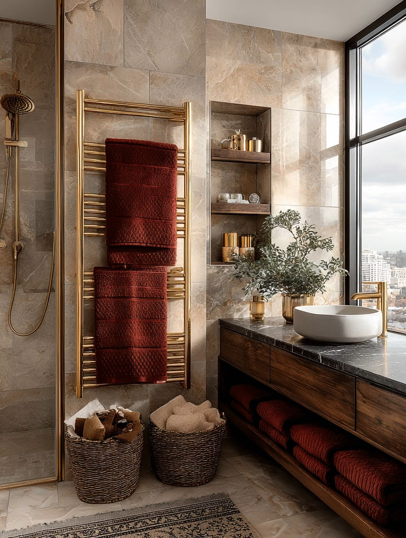 If you’ve seen this before… it’s because it stops you every time.

This gold towel rack isn’t just functional—
it’s a signature statement.

At Elegant and Driven, this is one of our most recommended pieces for a reason:
it transforms your bathroom instantly—without renovation, without complexity.

One piece.
That’s all it takes.

Inspired by high-end European homes, luxury spas, and that effortless Tuscany elegance, this extra-long gold towel rack adds warmth, structure, and quiet luxury to any bathroom—whether minimal or fully designed.

And the best part?
It works with everything.

We’ve curated multiple sizes and finishes in our edit so you can find the perfect fit for your space and create that elevated, designer look with ease.

Because sometimes…
the entire room changes with just one decision.

#bathroomdecor #luxuryhome #homedecorideas #interiordesign 

 #LTKHome
