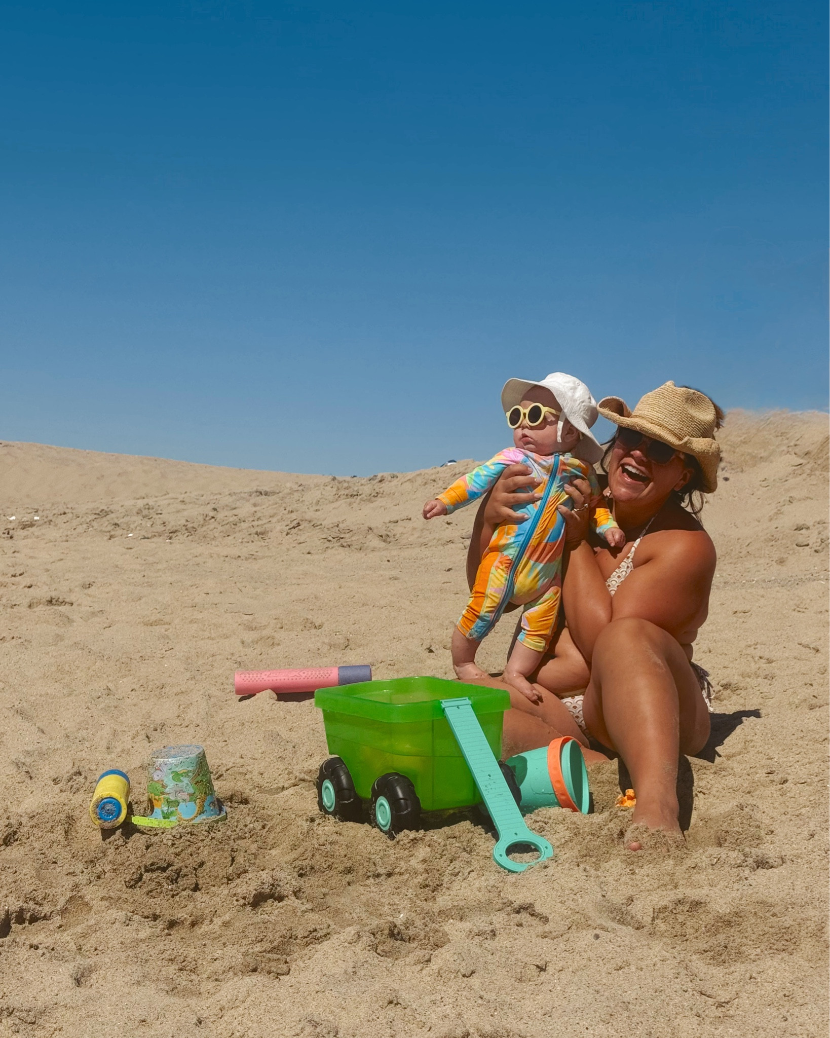 full SoCal beach day = the cutest rashguard for him and my new favorite Aerie bikini for me!

#LTKmomlife #LTKBaby #LTKSwim