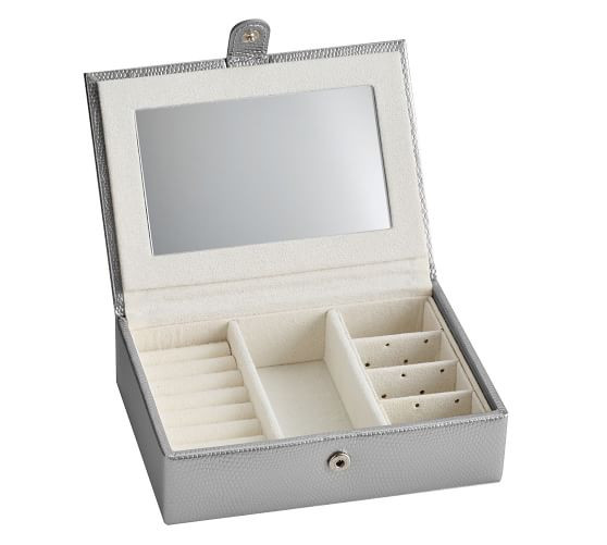 Mckenna Personalized Travel Jewelry Box - Large | Pottery Barn (US)