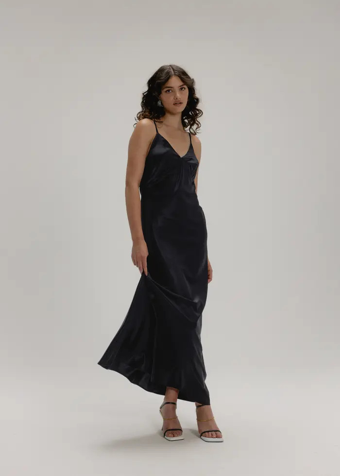 100 Silk Slip Maxi Dress | Nordstrom