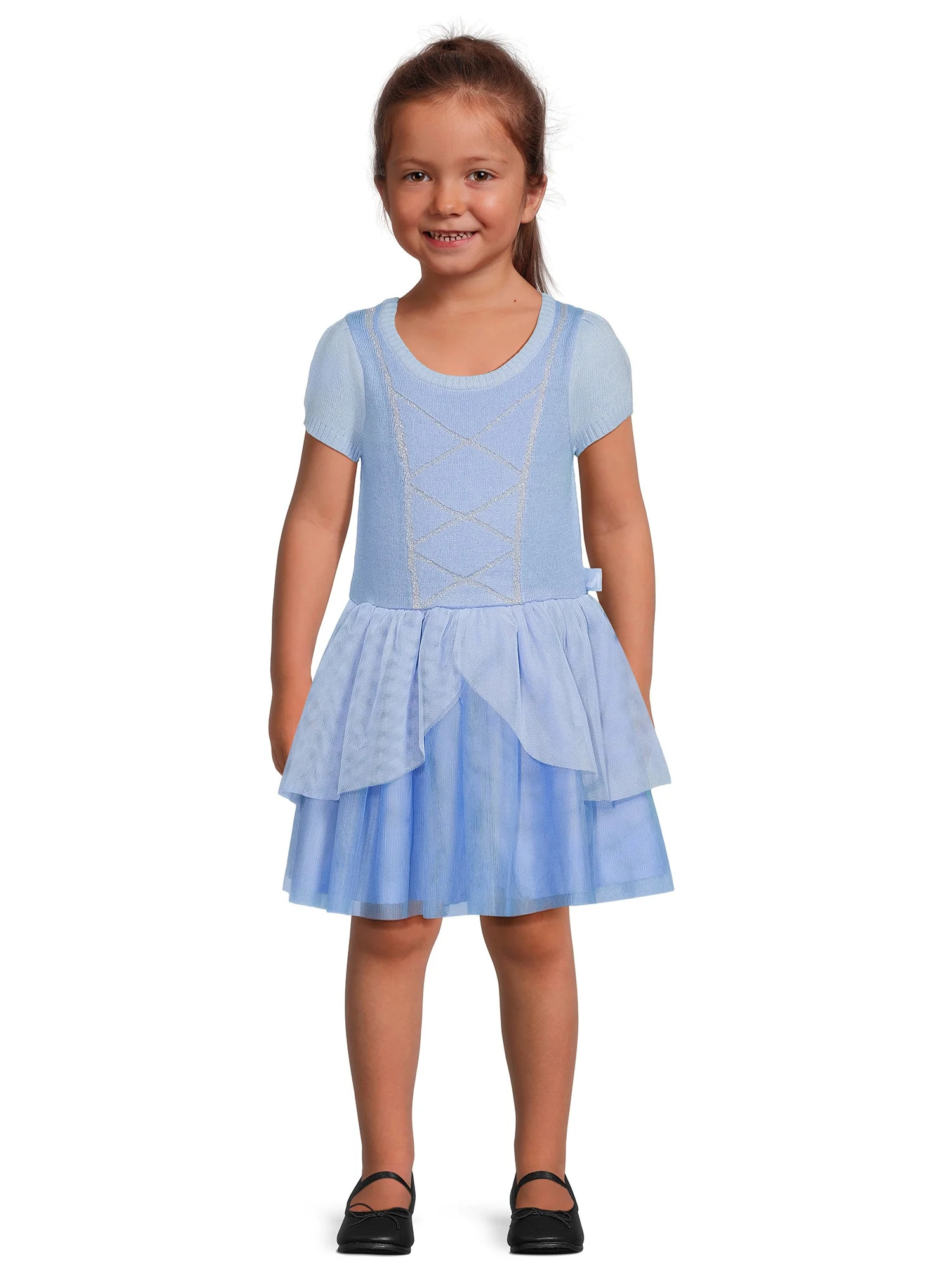 Disney Toddler Girl Cinderella Cosplay Dress, Sizes 12M-5T | Walmart (US)