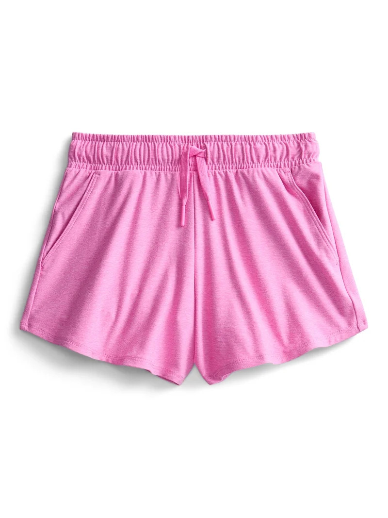 Athletic Works Girls ButterCore Shorts, Sizes 4-18 | Walmart (US)