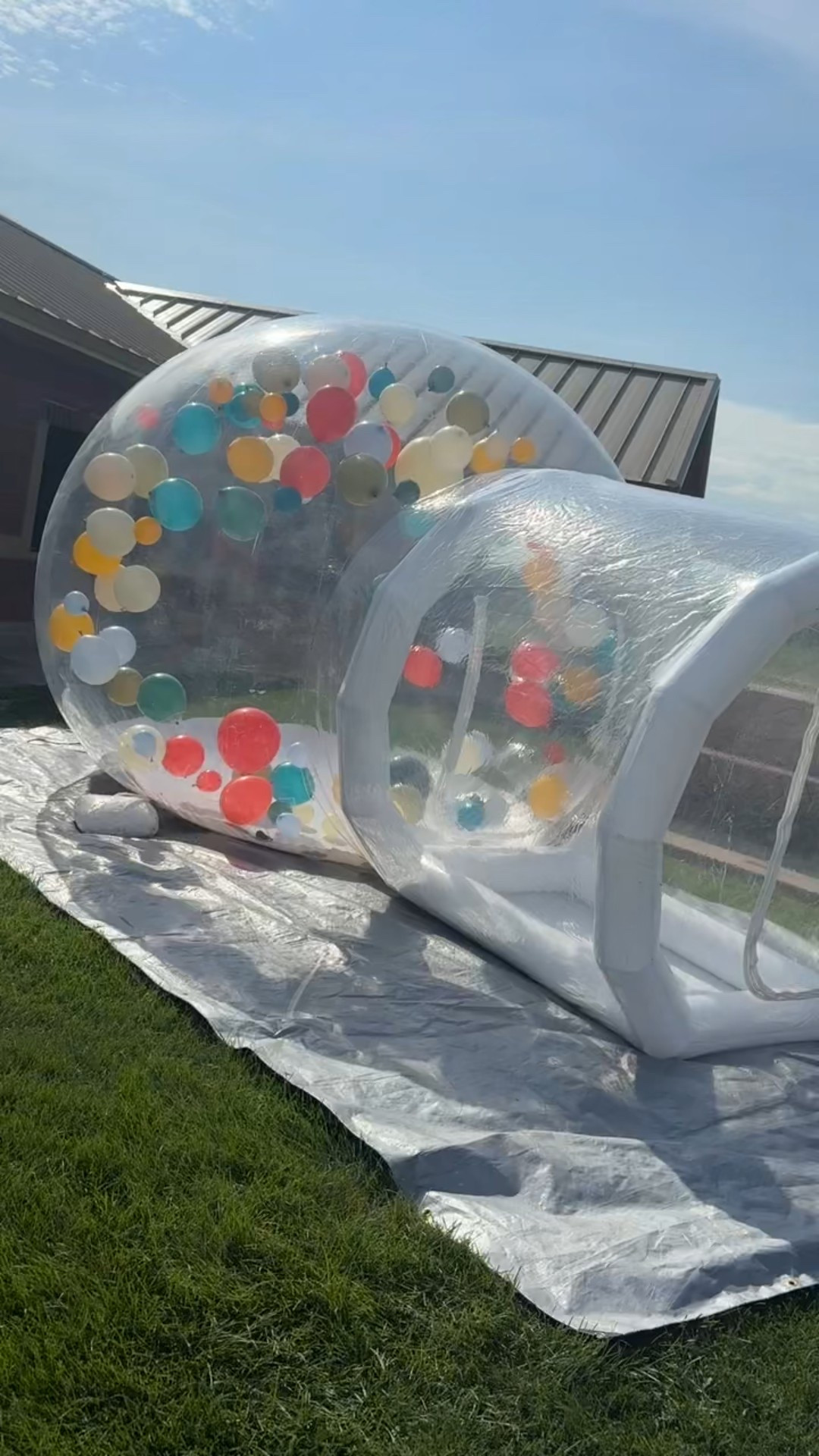 This inflatable bubble house is such a fun and unique way to elevate any celebration! 🎈 Perfect for kids’ birthday parties, baby showers, gender reveals, and backyard parties, it’s a total statement piece and creates the best photo backdrop. 📸

I’ve linked similar bubble houses, balloon kits, party supplies, and event decor so you can bring this Pinterest-worthy setup to life for your next event. 🌟

#LTKParties #LTKFamily