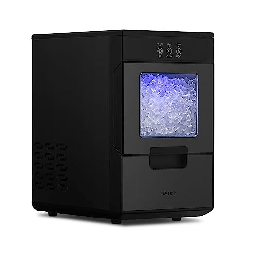 Newair 44lb. Nugget Countertop Ice Maker with Self-Cleaning Function, Refillable Water Tank, Perf... | Amazon (US)