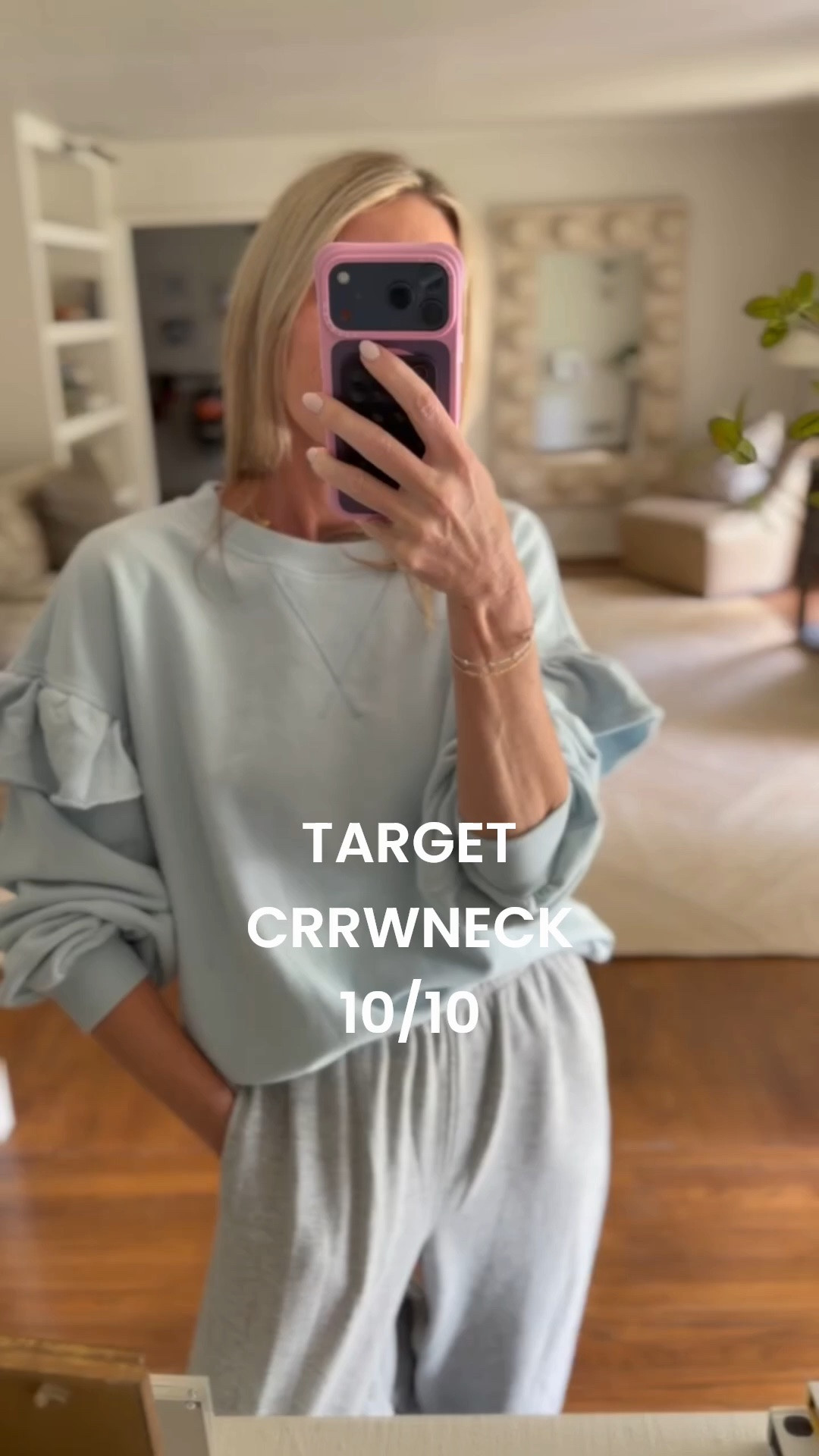 Love this sweatshirt from Target!!