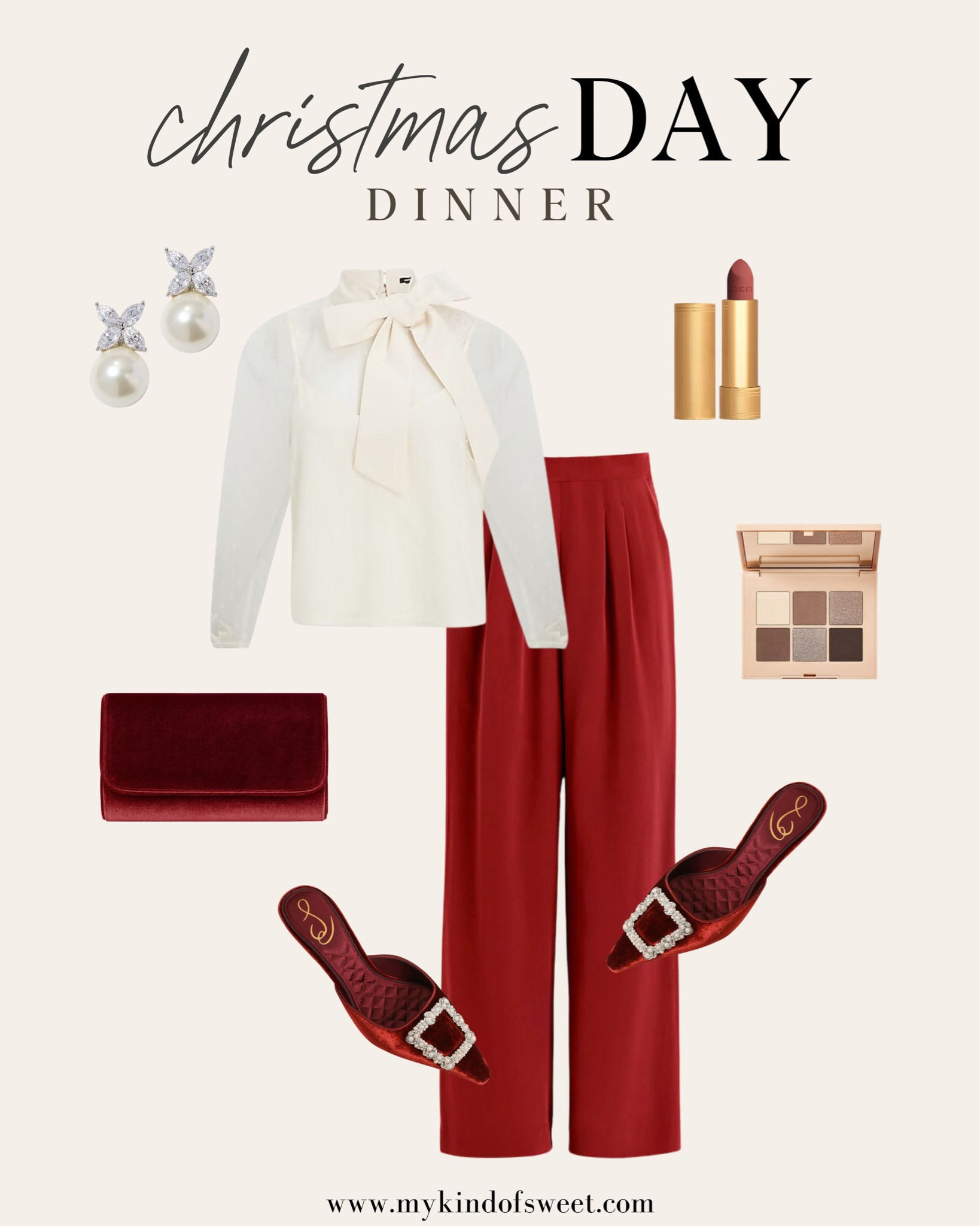 Christmas dinner outfit idea. 

#LTKHoliday #LTKstyletip #LTKSeasonal