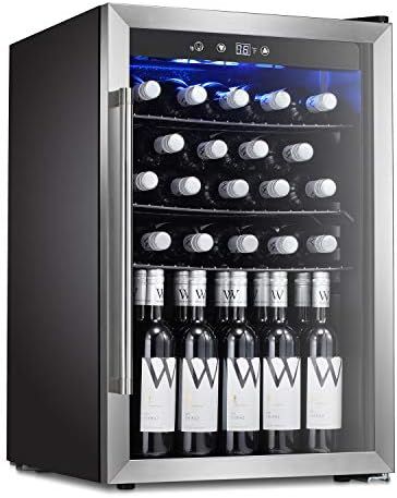 Antarctic Star Wine Cooler Refrigerator Fridge 37 Bottles Single Zone Wine Cellar Freestanding Wi... | Amazon (US)