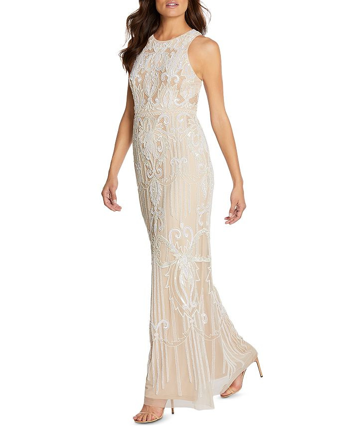 Beaded Sleeveless Gown | Bloomingdale's (US)