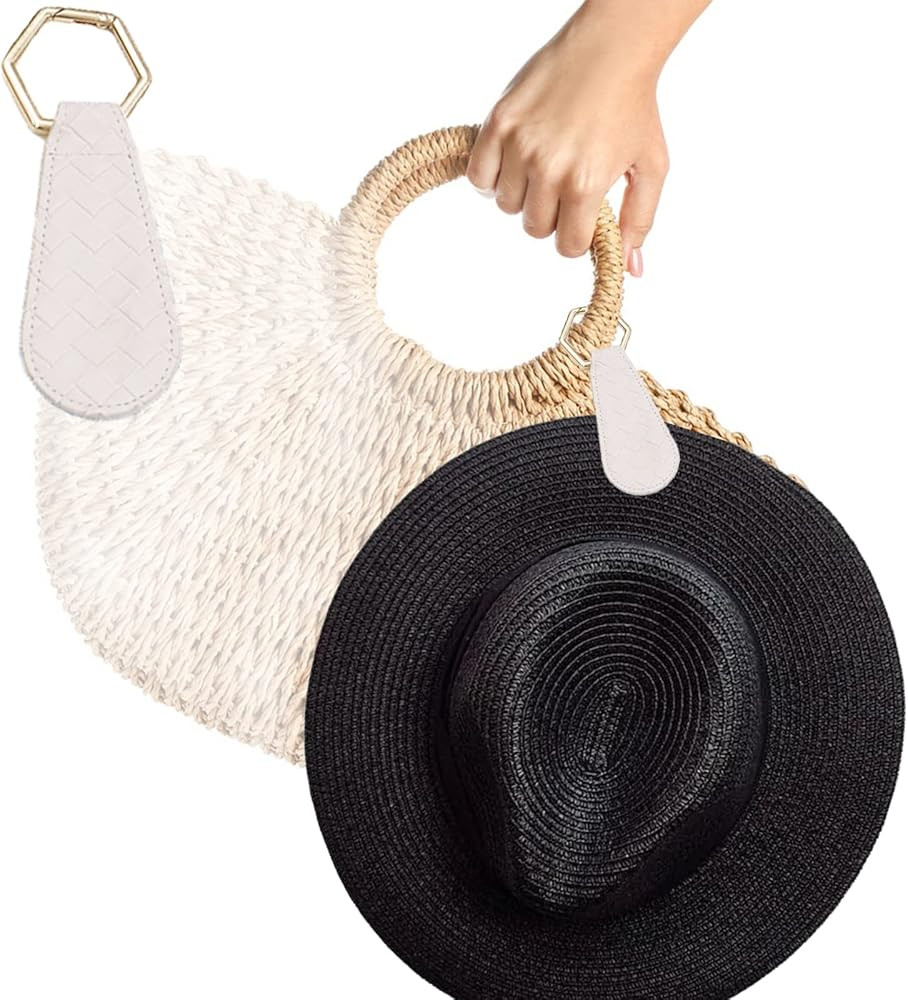 Valuetalk Magnetic Hat Clip for Travel, Sunhat Clip Hands Free Bag Accessory for Luggage, Handbag... | Amazon (US)