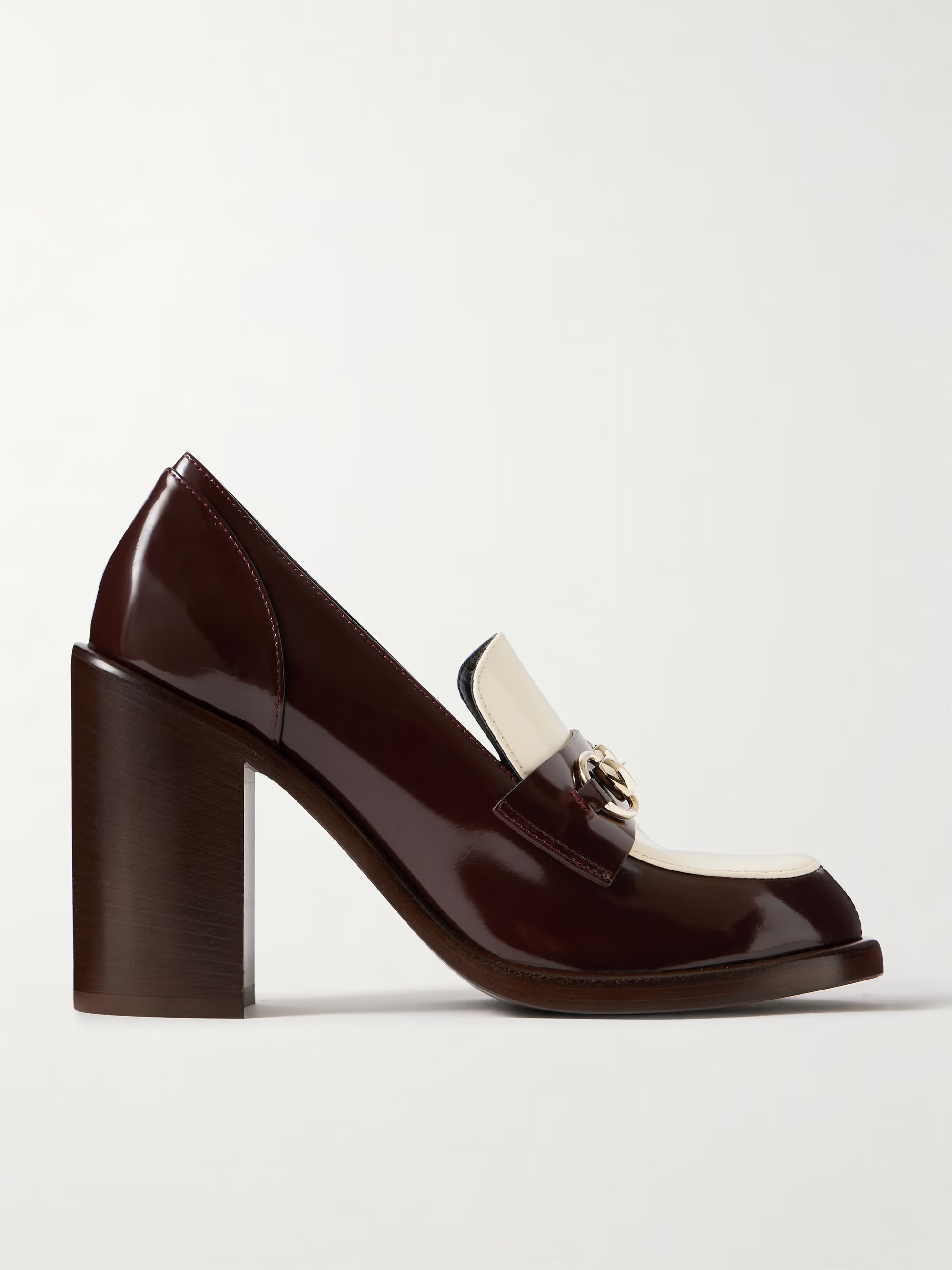 Savoy horsebit-detailed patent-leather pumps | NET-A-PORTER APAC