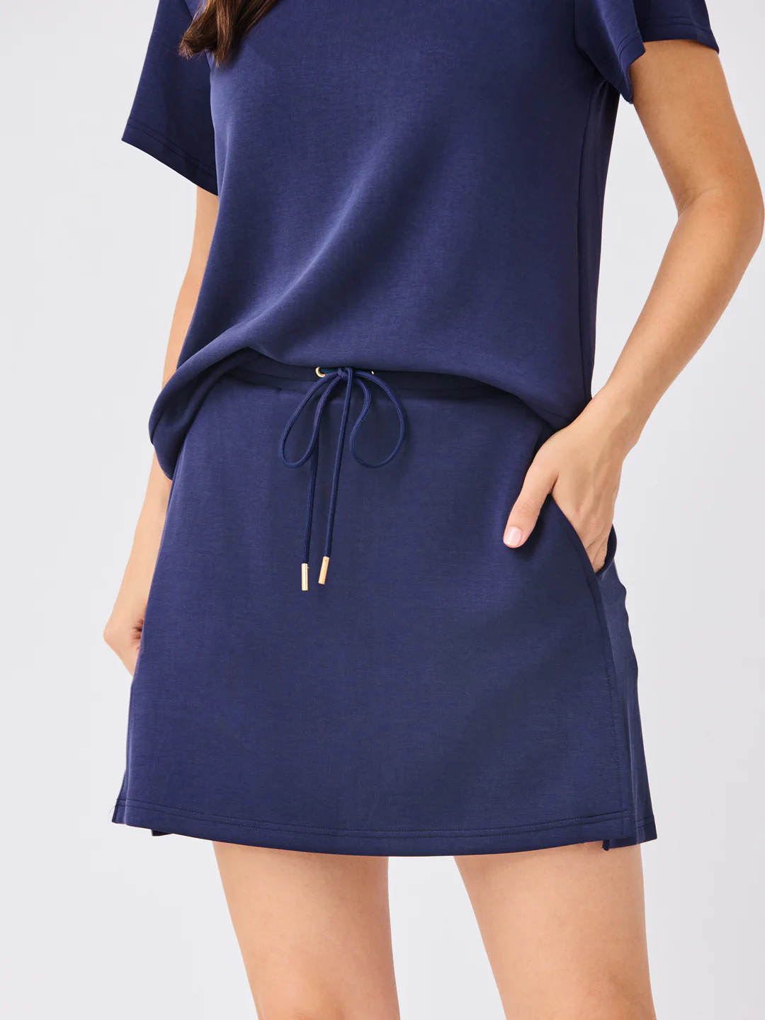 Cora Skort | Navy | Mary Square