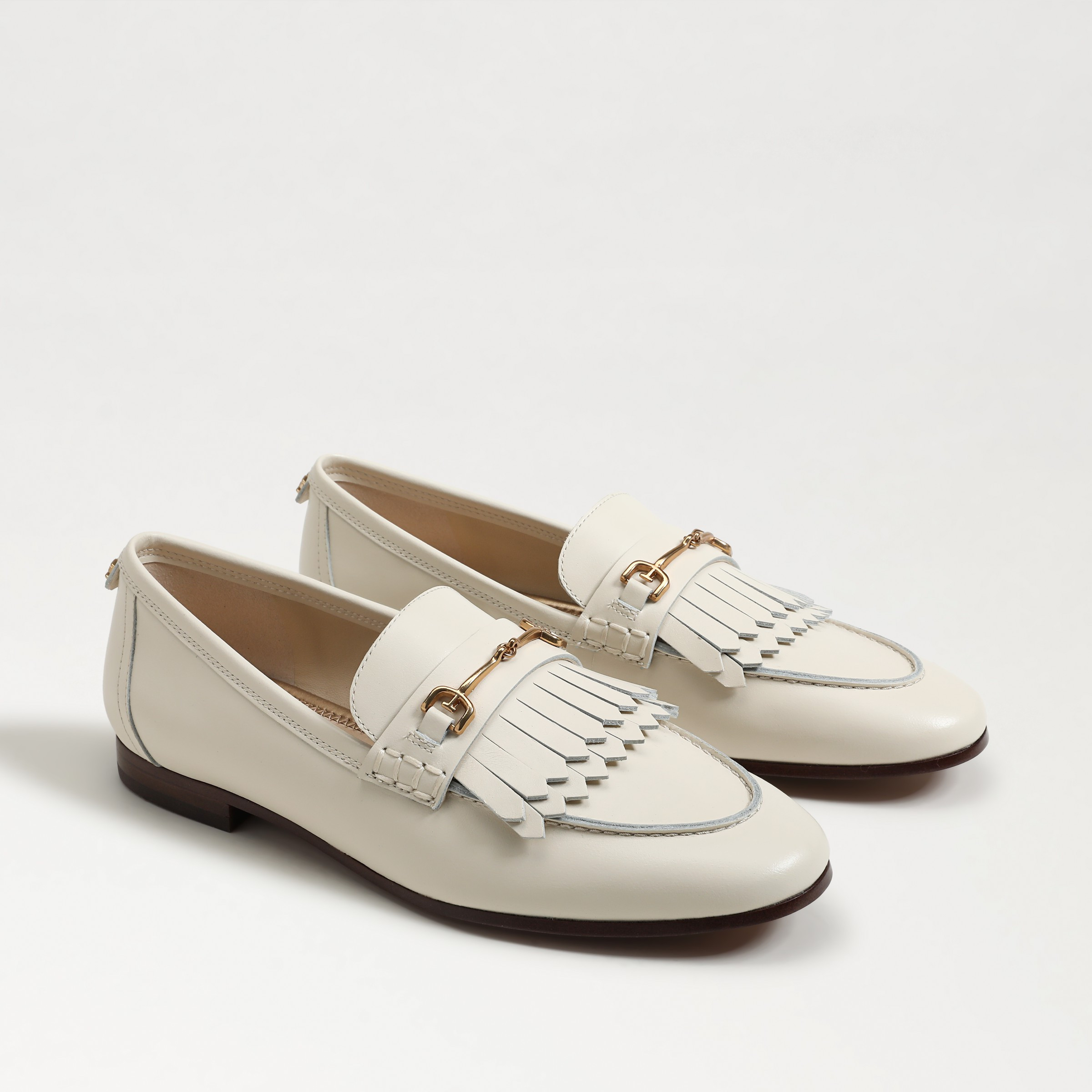 Sam Edelman Lacy Bit Loafer Modern Ivory Leather 6.5 | Sam Edelman CA