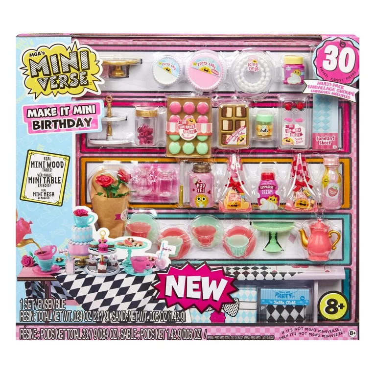 MGA's Miniverse Make It Mini Birthday Multi-Pack, Walmart Exclusive, Ages 8+ | Walmart (US)