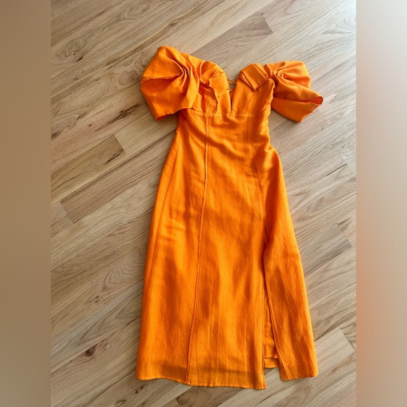 Cult Gaia Muna off the shoulder A line dress | Poshmark