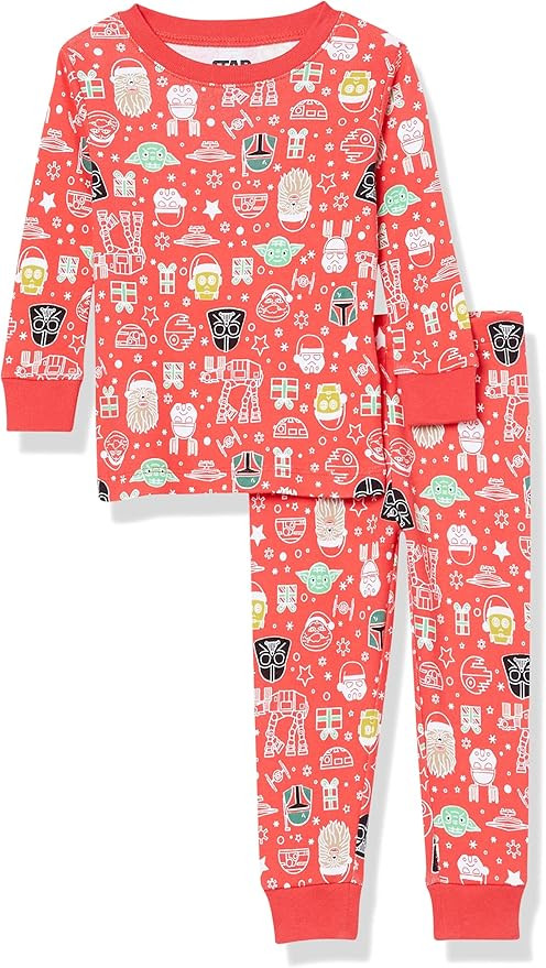 Amazon Essentials Disney | Marvel | Star Wars Boys and Toddlers' Snug-Fit Cotton Pajama Sleepwear... | Amazon (US)