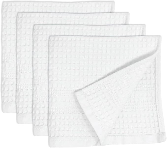 GILDEN TREE Waffle Towels Wash Cloths for Showering, Exfoliating Washcloth Face Towels, Quick Dry... | Amazon (US)