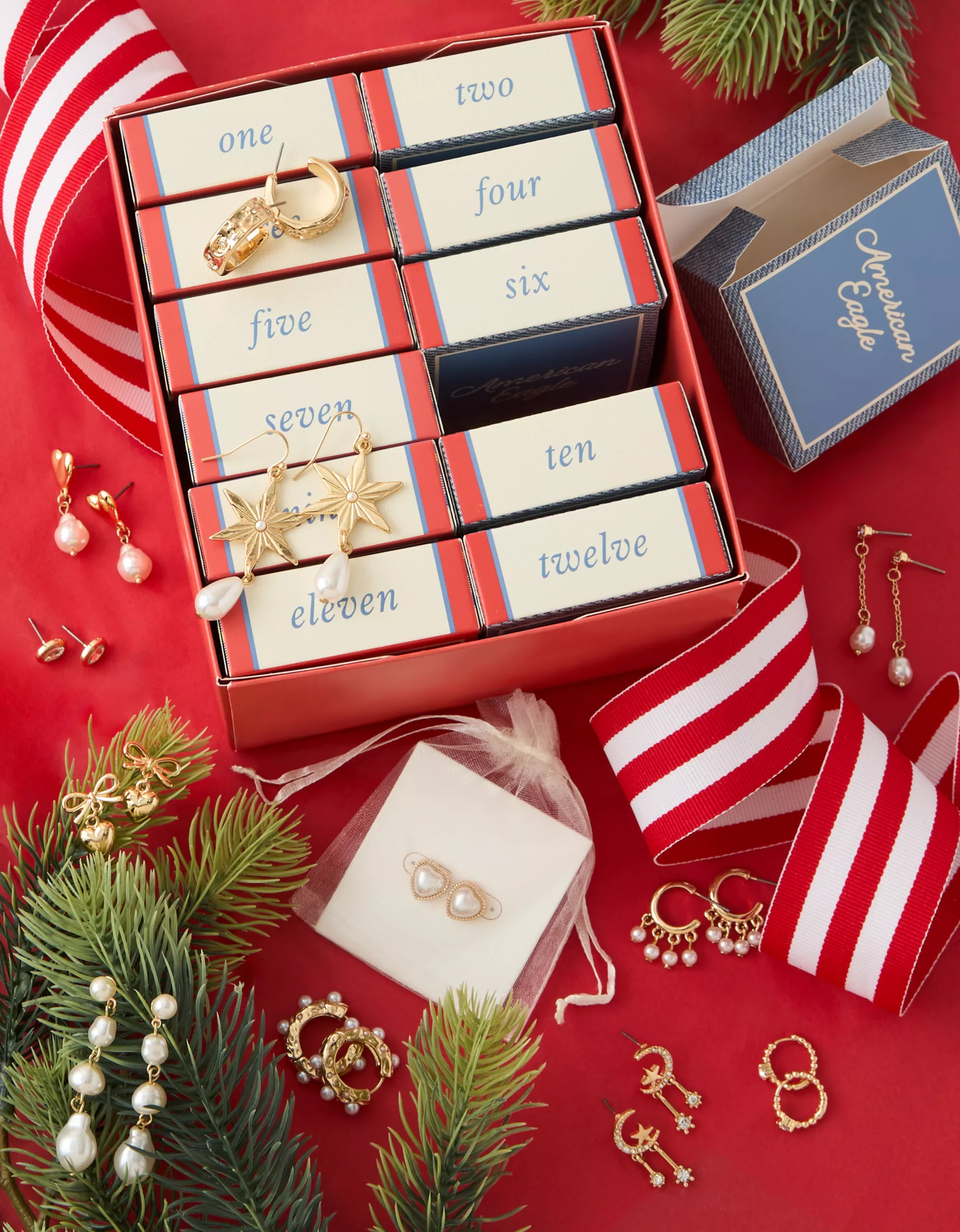 AE 12 Days of Earrings Advent Calendar | American Eagle Outfitters (US & CA)