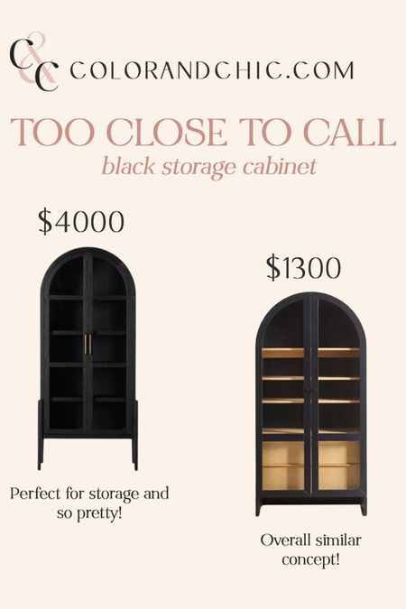 Black storage cabinet that would be so pretty in the home! Love this for either an office, dining room, living room and more

#LTKstyletip #LTKhome