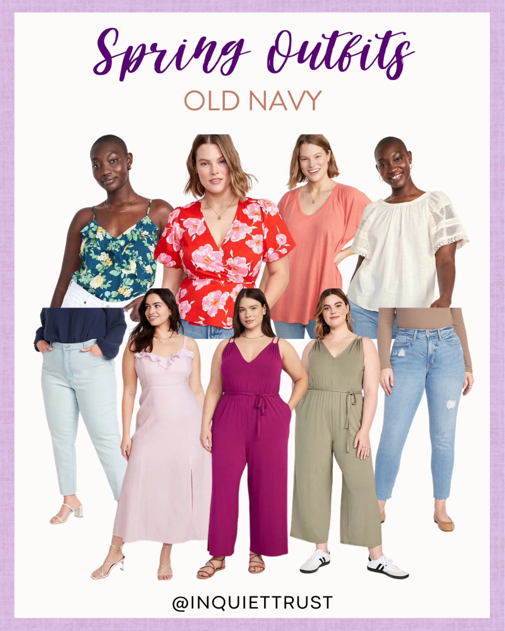 Stylish spring outfits from Old Navy!

#plussize #springbreak #floraltop #casualstyle

#LTKstyletip #LTKunder50 #LTKFind
