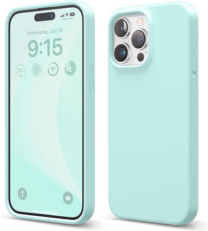 elago Compatible with iPhone 15 Pro Max Case, Liquid Silicone Case, Full Body Protective Cover, S... | Amazon (US)