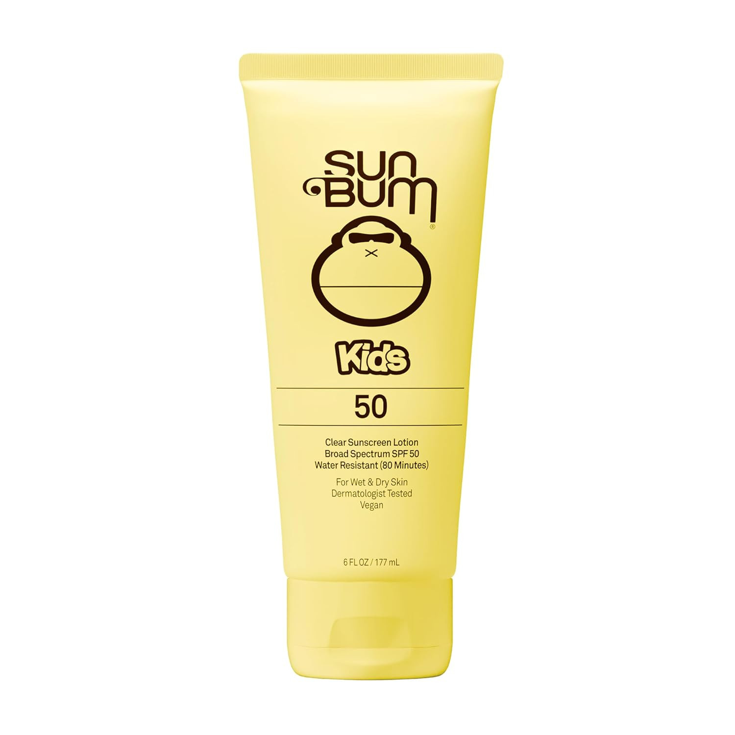 Sun Bum Kids SPF 50 Sunscreen Clear Body Lotion - Broad Spectrum Water-Resistant Sunscreen with V... | Amazon (US)