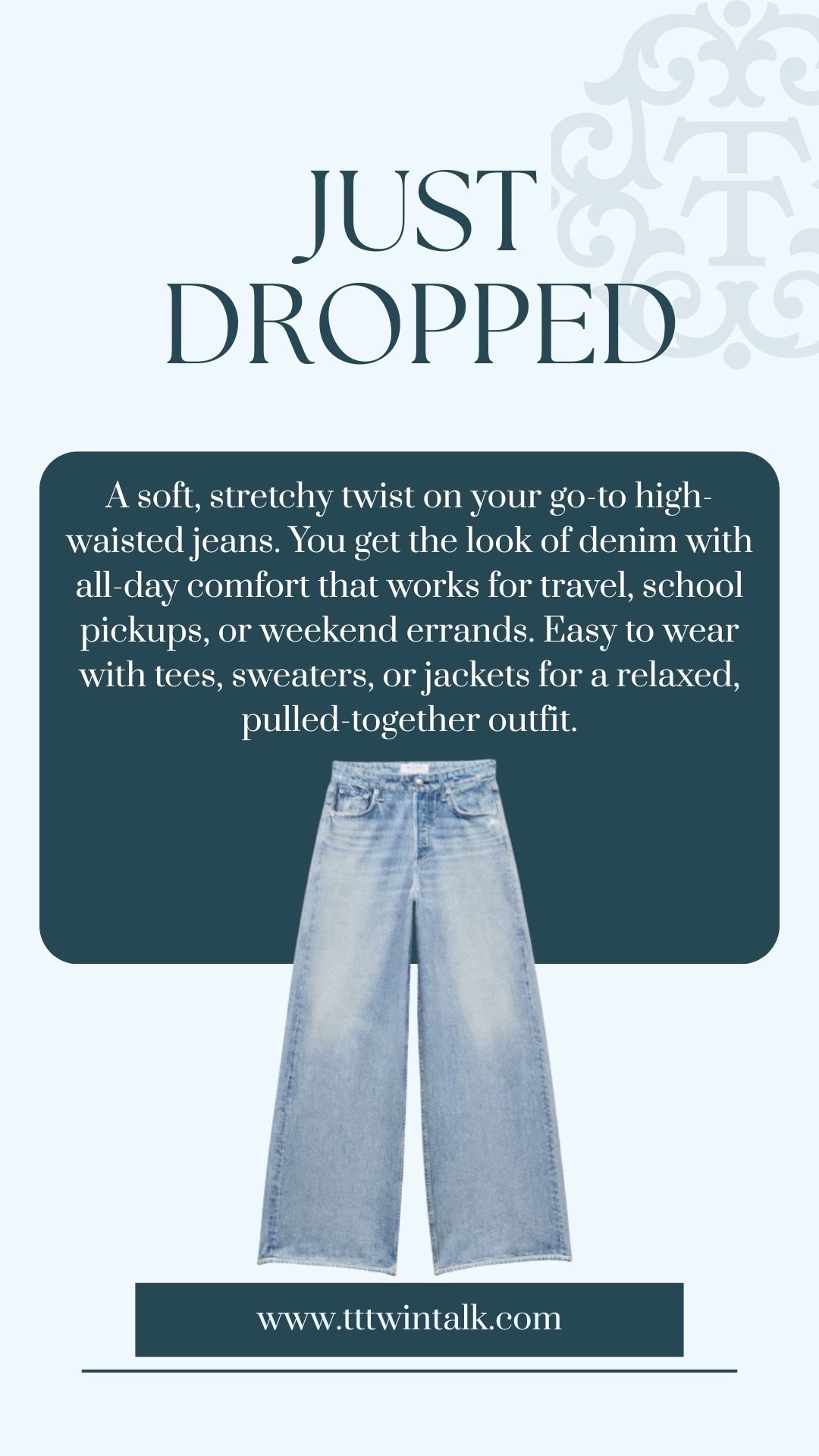 A soft, stretchy twist on your go-to high-waisted jeans. You get the look of denim with all-day comfort that works for travel, school pickups, or weekend errands. Easy to wear with tees, sweaters, or jackets for a relaxed, pulled-together outfit.

#LTKMidsize #LTKOver40 #LTKSeasonal