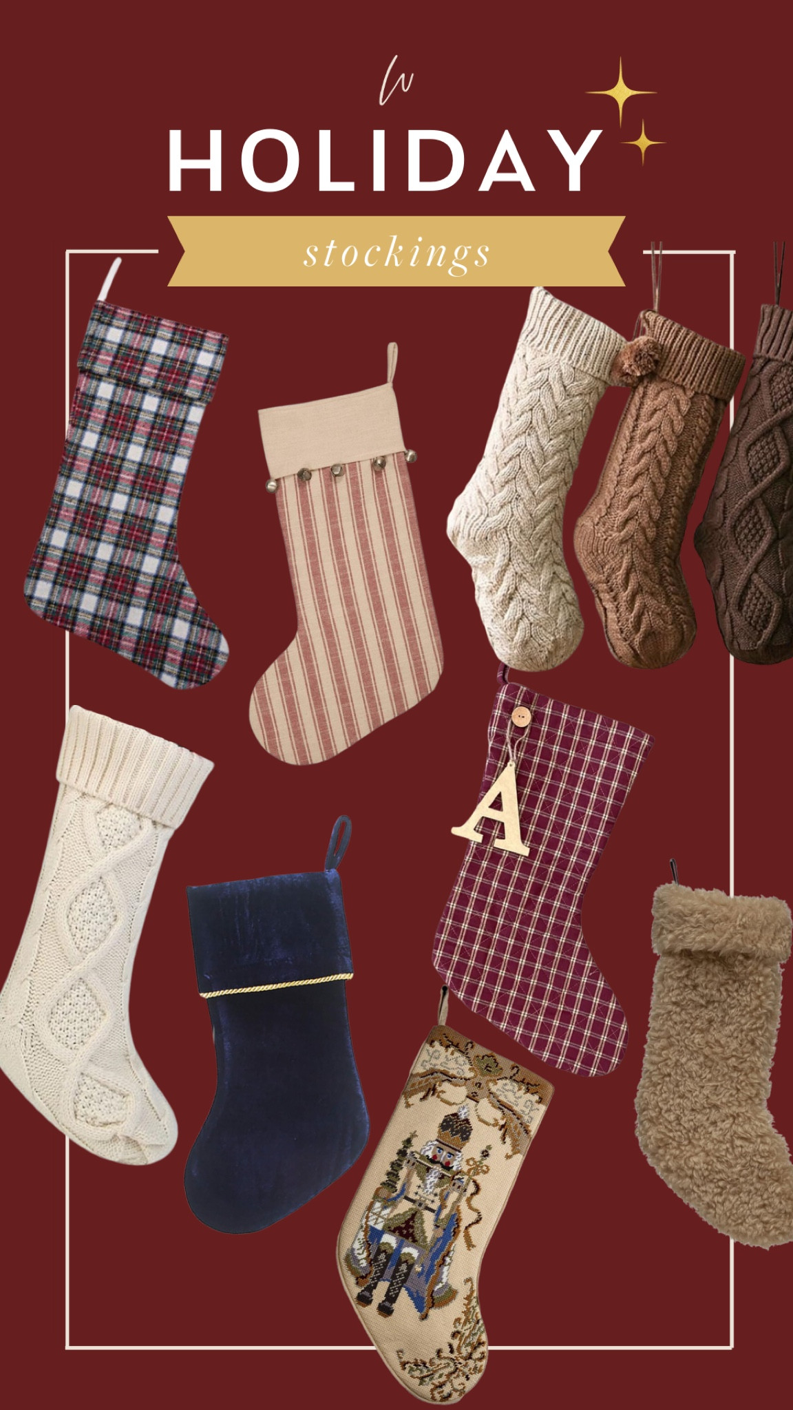 Holiday stockings from Amazon 

#LTKHoliday #LTKSeasonal #LTKHome