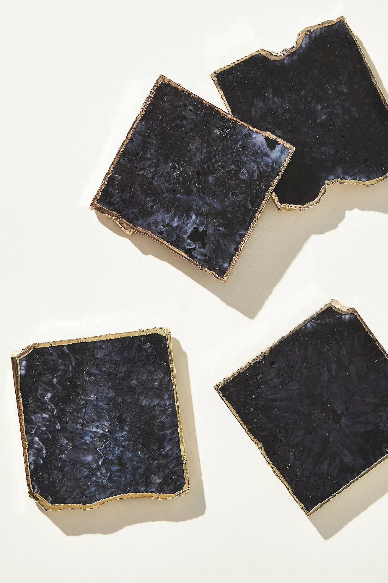 Gilded Agate Coaster | Anthropologie (US)
