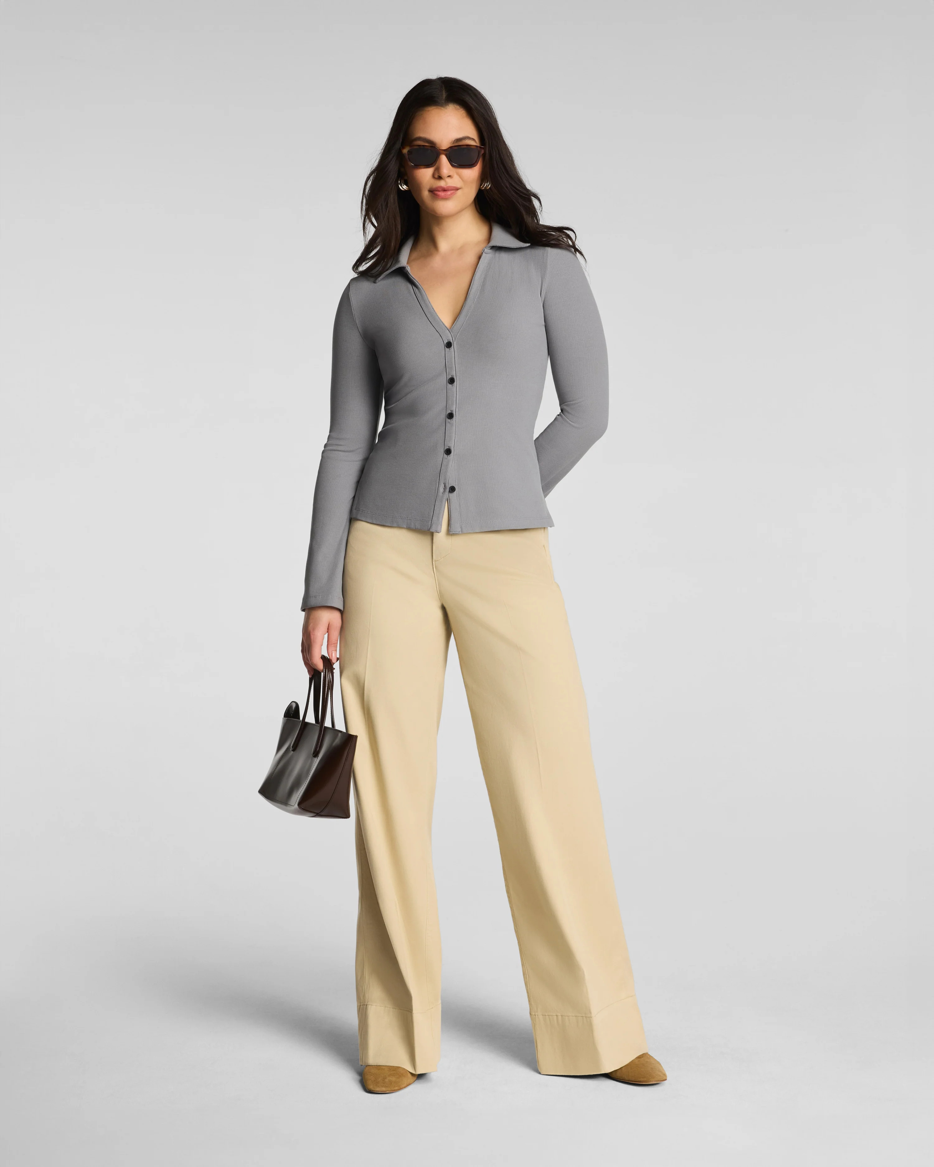SPANXsupersmooth™ Stretch TwillWide Leg Pant | Spanx
