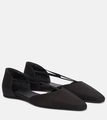 WomenDesignersTotemeShoesFlat ShoesBallet flatsTotemeT-strap flats | Mytheresa (UK)