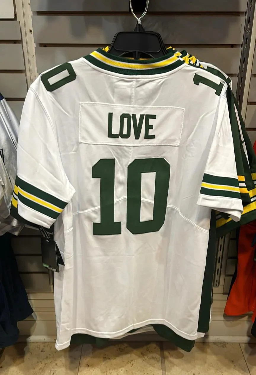 Save Big on Bulk Love Jerseys 10 Love PARSONS Custom Football Jersey GOLDEN Willis Brooks Jacobs ... | DHGate