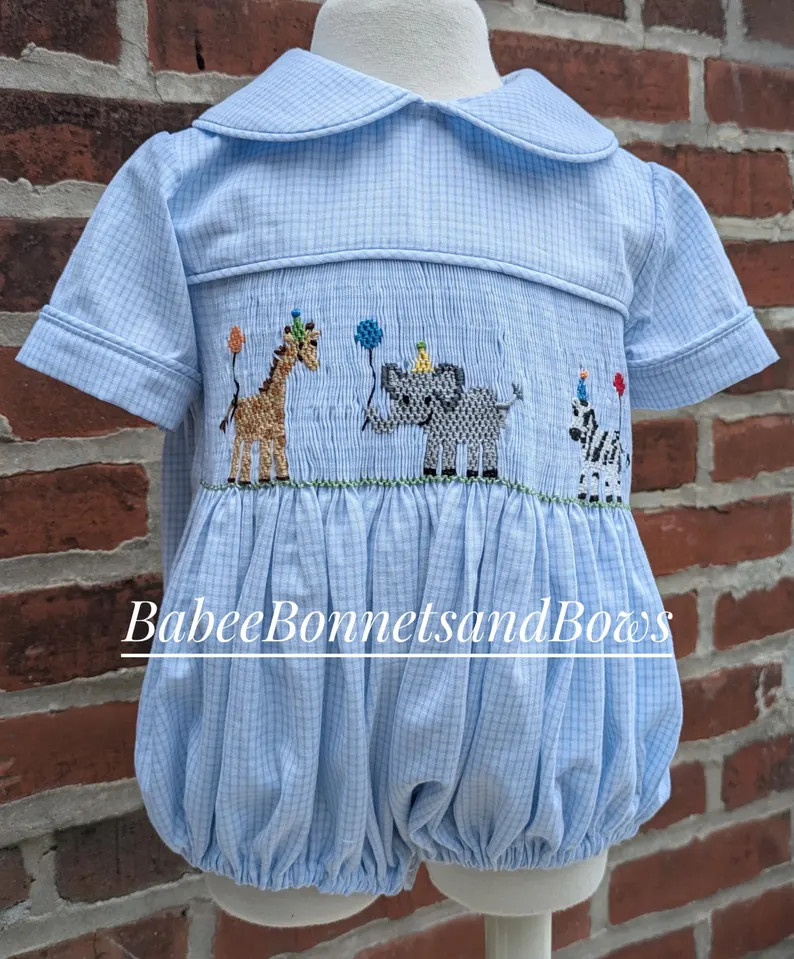 Boys bubble party animals firetruck golf cart fisherman smocked bubbles birthday bubble | Etsy (Global)