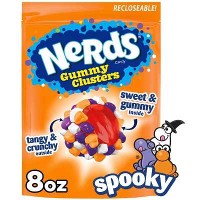 Nerds Halloween Spooky Gummy Clusters Candy - 8oz | Target