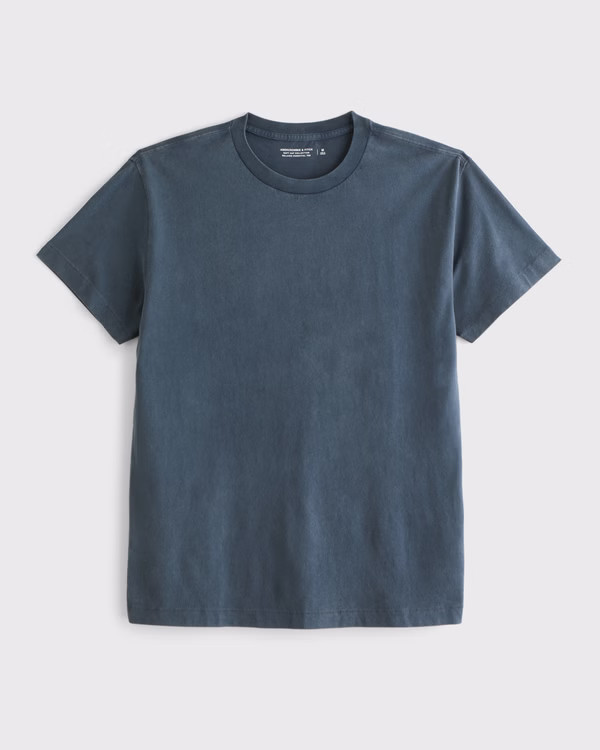 Men's Relaxed Essential Tee | Men's Tops | Abercrombie.com | Abercrombie & Fitch (US)