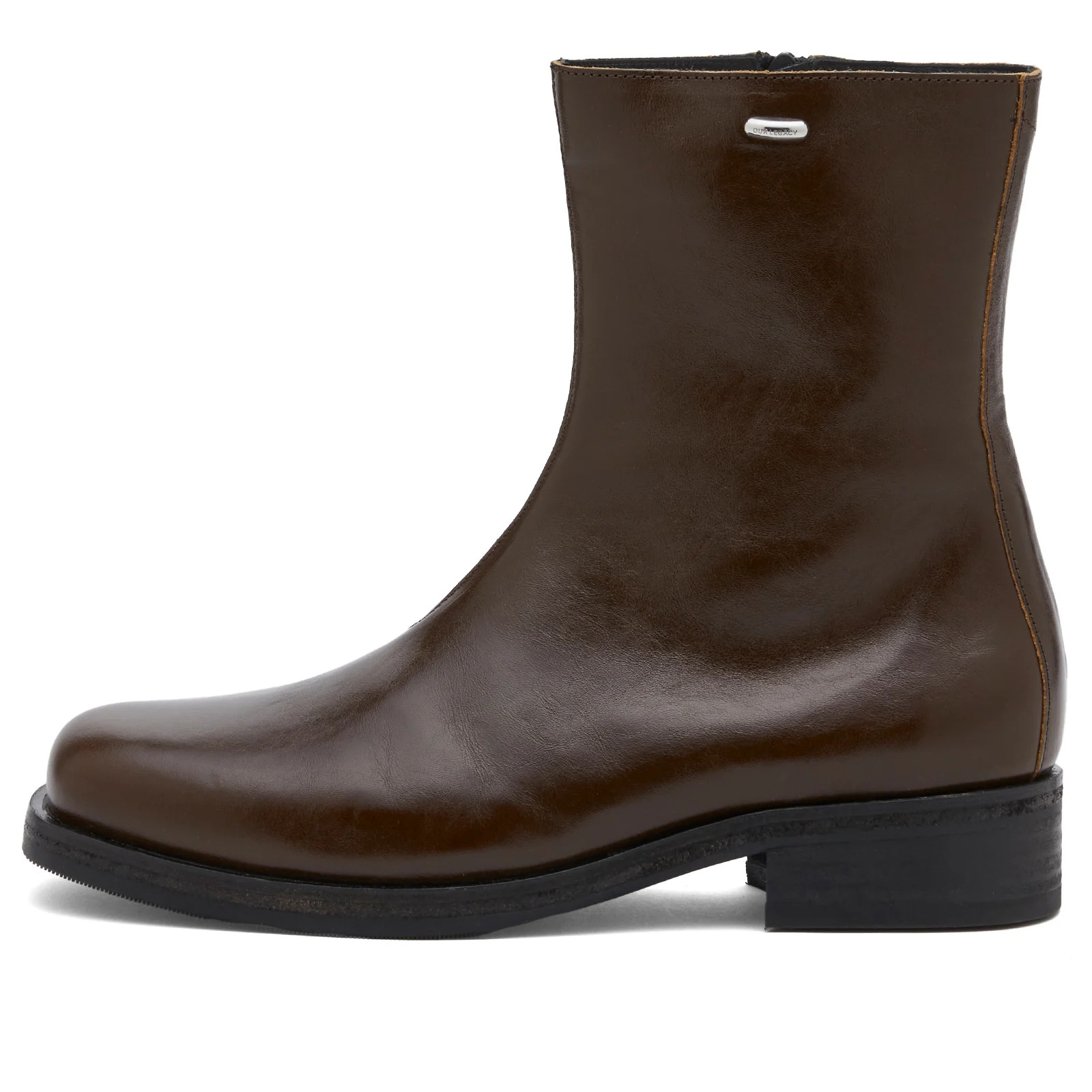 Our Legacy Men's Camion Boot Olive Leather | END. Clothing