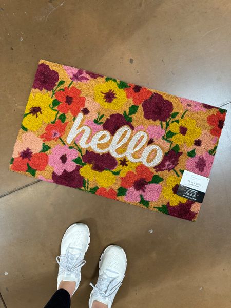 New spring doormat from Walmart!