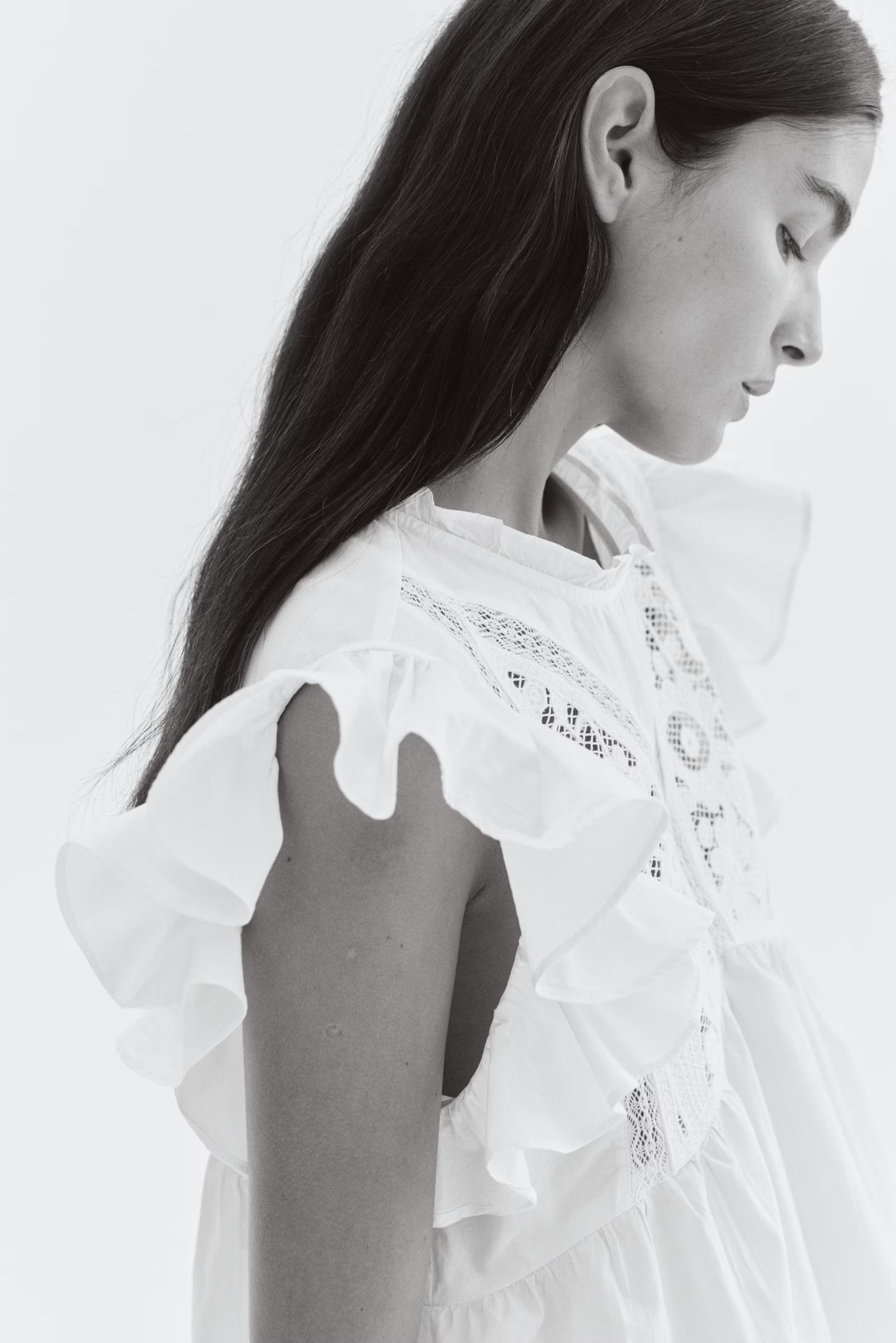 Embroidered Cotton Blouse | H&M (US + CA)